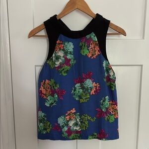 HD in Paris Floral Sleeveless Top